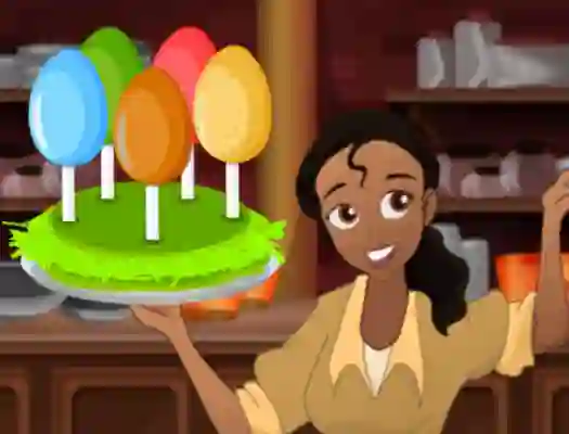 Spil Princess Easter Egg Decoration online