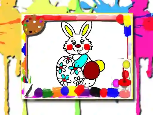 Spil Easter Coloring Book online