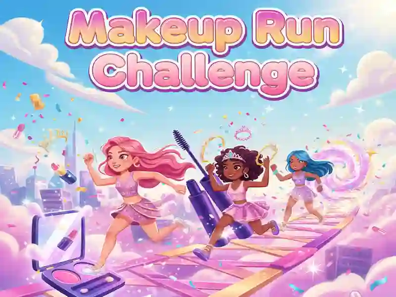 Spil Makeup Run Challenge online