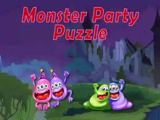 Spil Monster Party Puzzle online