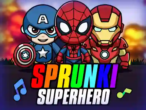Spil Sprunki SuperHero online