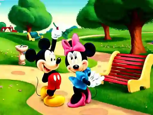Spil Mickey's Club House online
