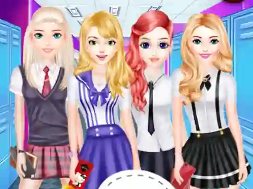 Spil Girls School Fashion online