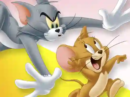 Spil Tom and Jerry Jigsaw Puzzle Collection online