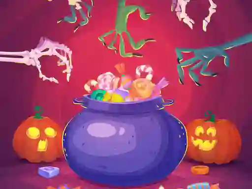 Spil Cute Halloween Monsters online