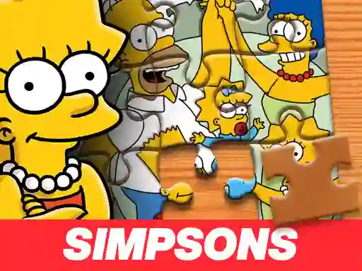 Spil Simpson Jigsaw Puzzle online