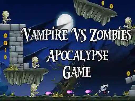 Spil Vamp kid vs The Zombies apocalipse online