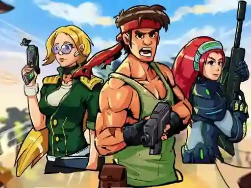 Spil Metal Shooter Brother Squad online