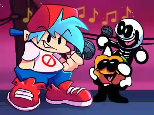 Spil Friday Night Funkin Music Notes online