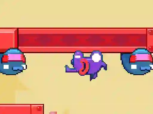 Spil Frogy Ninja 2D online