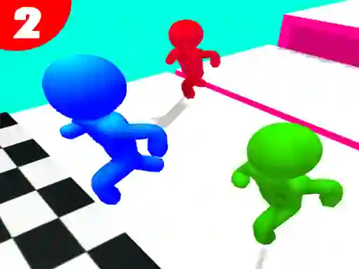 Spil Doodle Run 3D :Hard Mode online