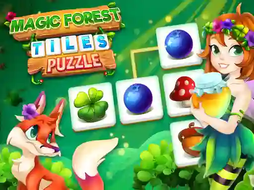 Spil Magic Forest Tiles Puzzle online
