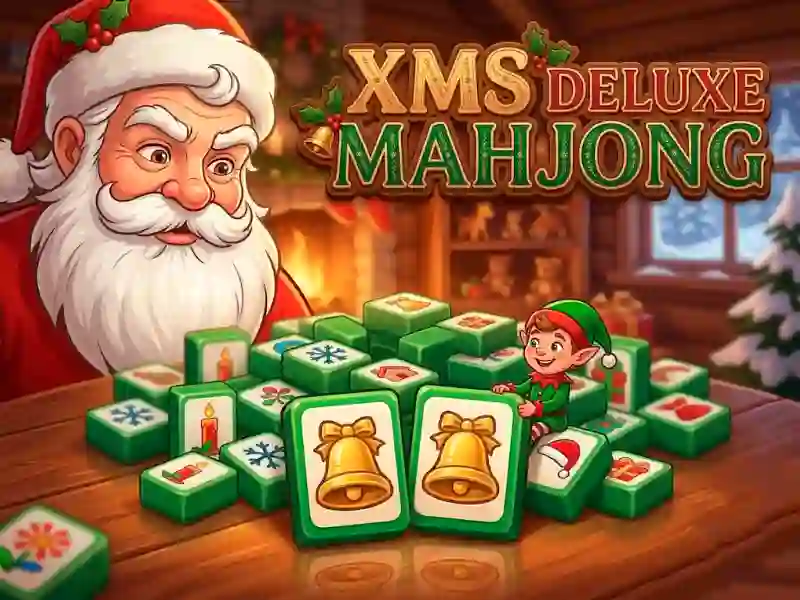 Spil Xmas Mahjong Deluxe online