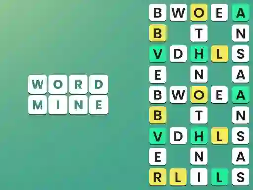 Spil Word Mine online