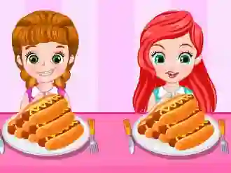 Spil Princess Hotdog Eating Contest online