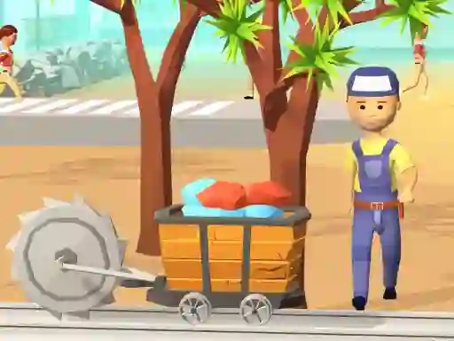 Spil Stone Miner 3d online