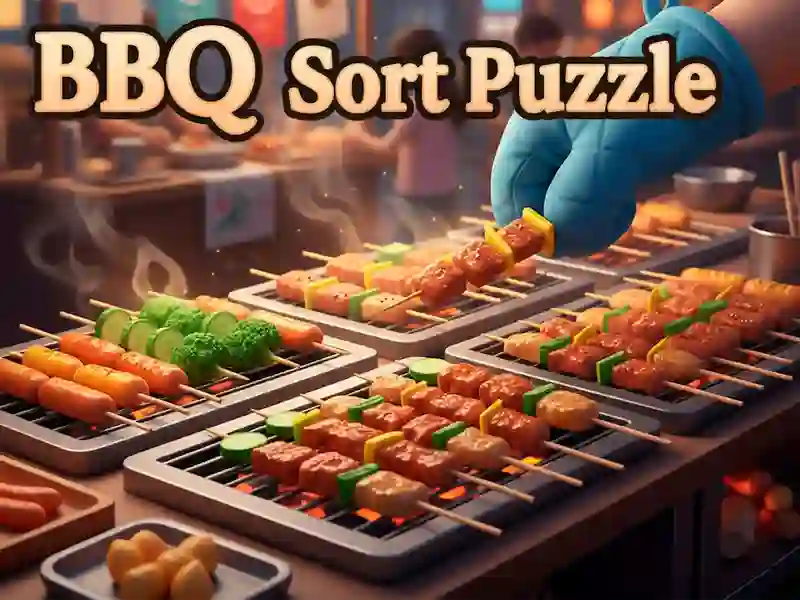 Spil BBQ Sort Puzzle online