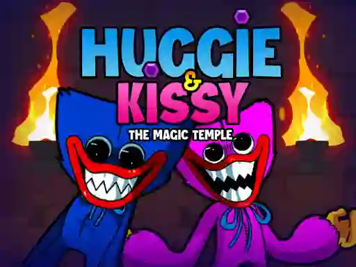 Spil Huggie & Kissy The Magic Temple online