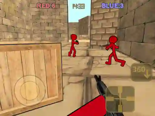 Spil Stickman Counter Terror Shooter online
