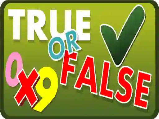 Spil True or False online