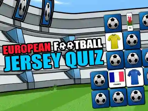 Spil European Football Jersey Quiz online