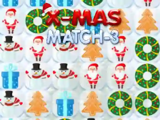 Spil Xmas Match 3 online