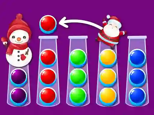 Spil Ball Sort Xmas online