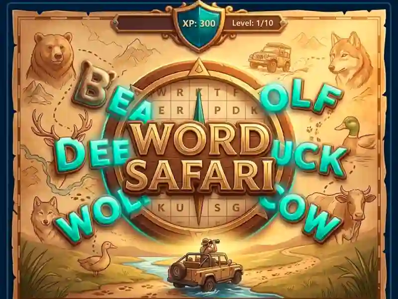 Spil WordSafari online
