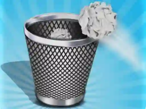 Spil Trash Toss Paper Flings online