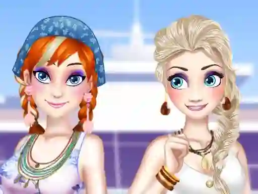 Spil Ella and Anna Spring Break online
