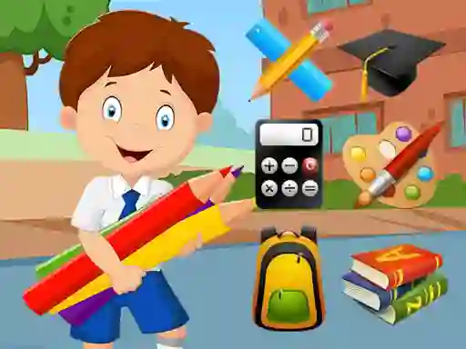 Spil School Match 3 online