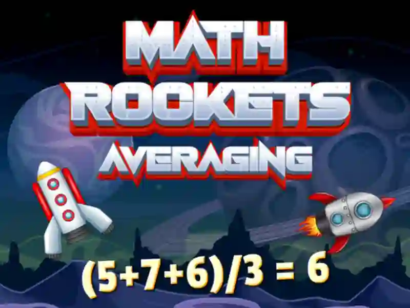 Spil Math Rockets Averaging online
