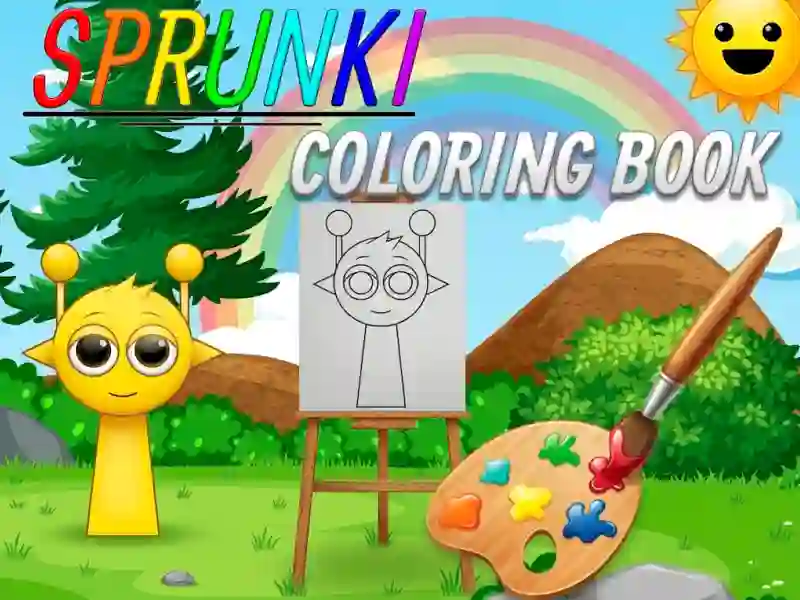 Spil Sprunki Coloring Book online