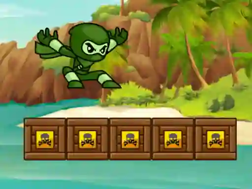 Spil Green Ninja Run online