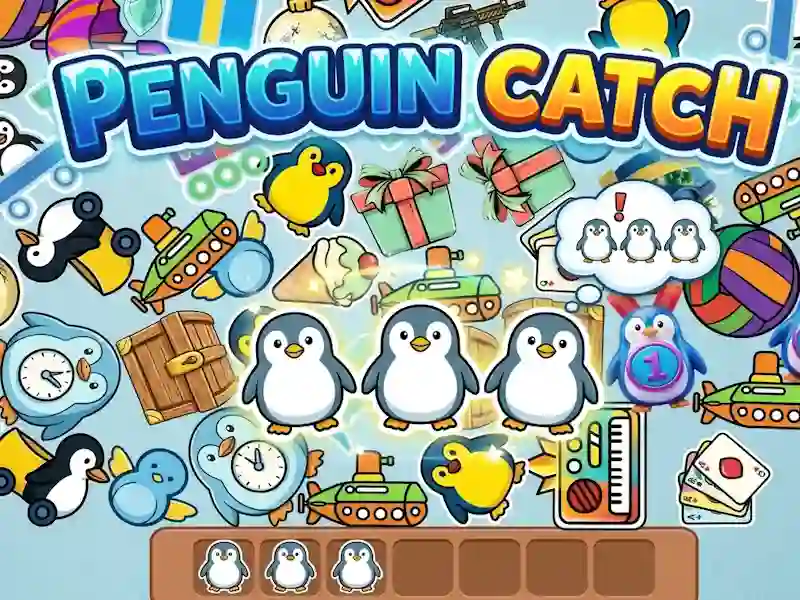 Spil Penguin catch online