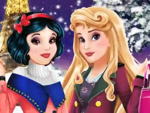 Spil Aurora and Snow White Winter Fashion online