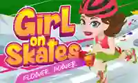 Spil Girl on Skates: Flower Power online