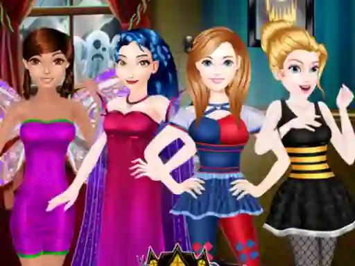 Spil Royal Halloween Party Dress Up online