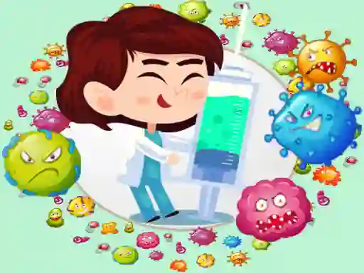 Spil Virus Bubble Shooter online