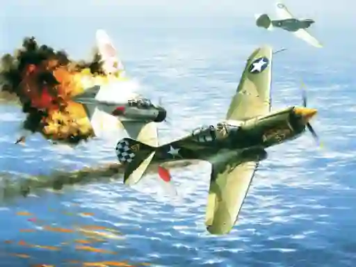 Spil Aviation Art Air Combat Slide online