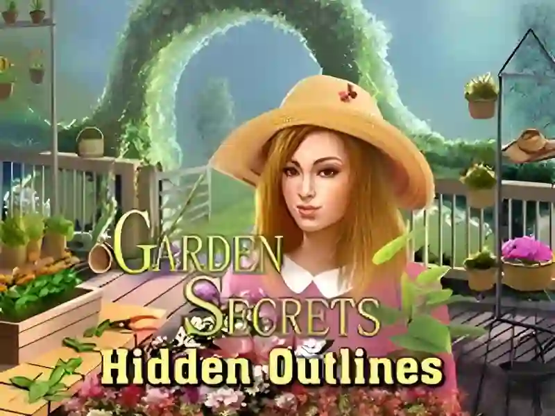 Spil Garden Secrets Hidden Objects by Outline online