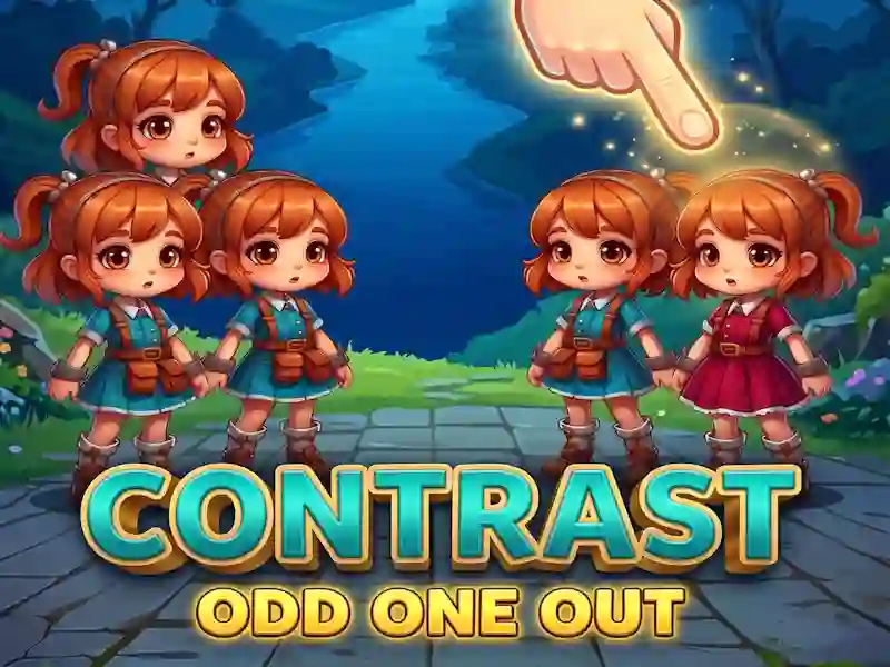 Spil Contrast Odd One Out online