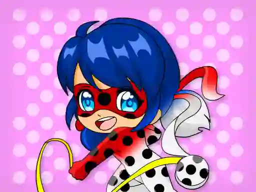 Spil Chibi Dottedgirl Coloring Book online
