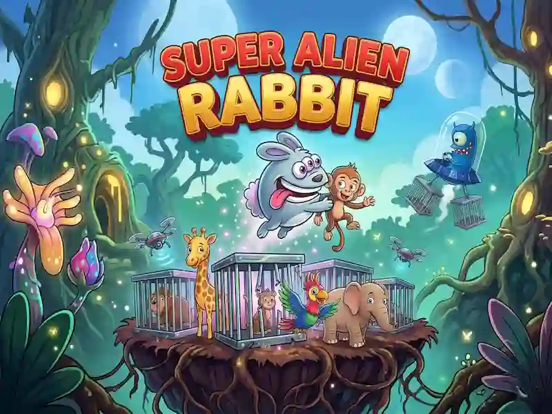 Spil Super Alien Rabbit online