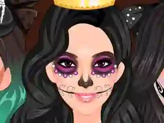 Spil Kardashians Spooky Makeup online