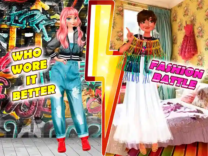 Spil Who wore it better fashion battle online