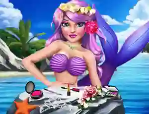 Spil Princess Mermaid Makeup Style online