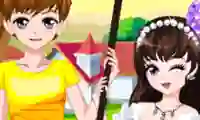Spil Romantic Spring Couple online