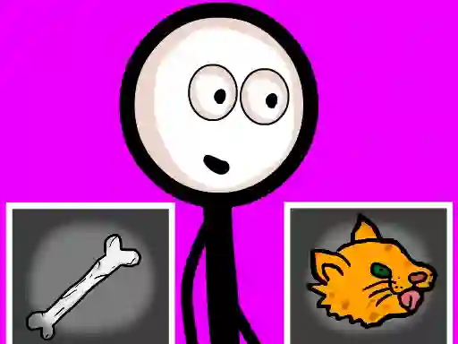 Spil Stickman Choosing actions online