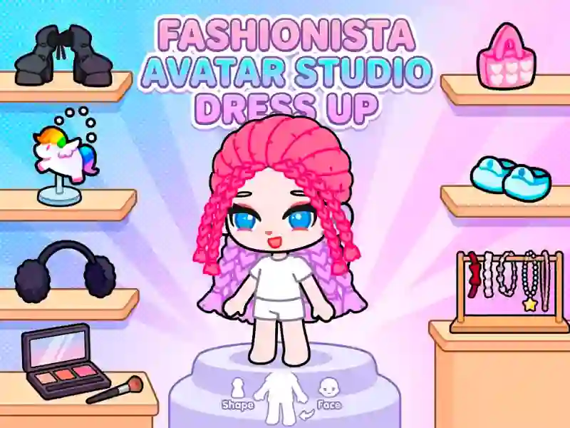 Spil Fashionista Avatar Studio Dress Up online